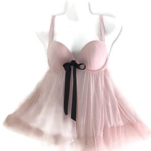 Victoria’s Secret sheer teddy 34D push up